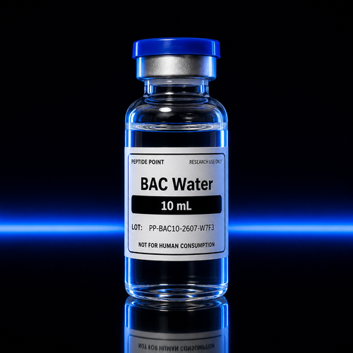 BAC Water 10 ml Research Vial von Peptide Point