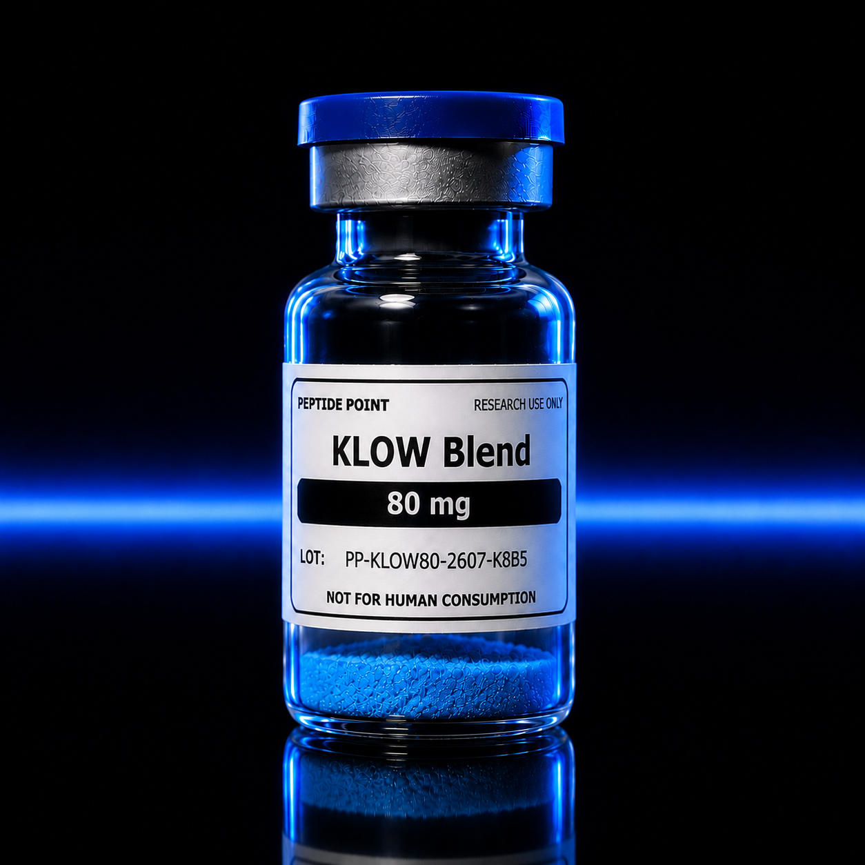 KLOW Blend 80 mg Research Vial von Peptide Point