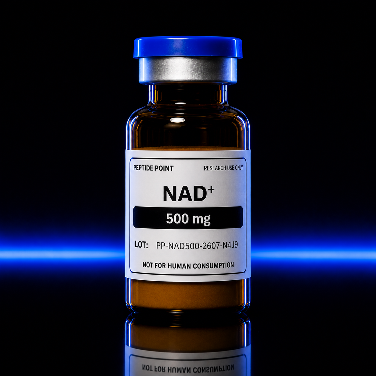 NAD+ 500 mg Research Vial von Peptide Point