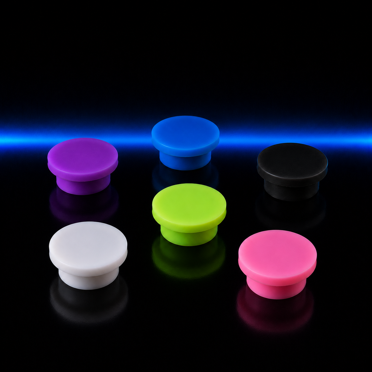 Silikon-Schutzkappen für 3-ml-Vials von Peptide Point